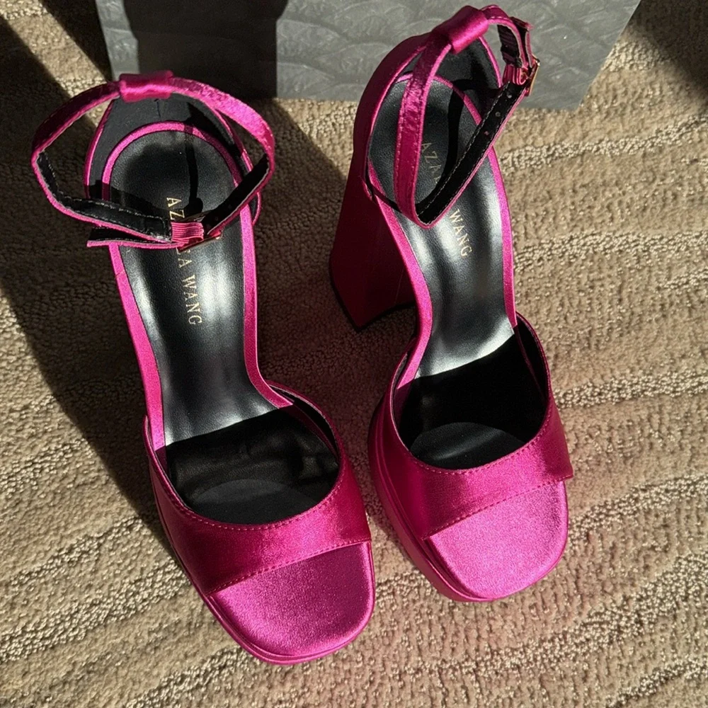 Azalea Wang‎ Talk About It Chunky Sandals